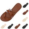 Summer Women's Toe Pinching Flat Bottomed Fashionable Vacation Beach Sandals for Home and Outdoor Wear