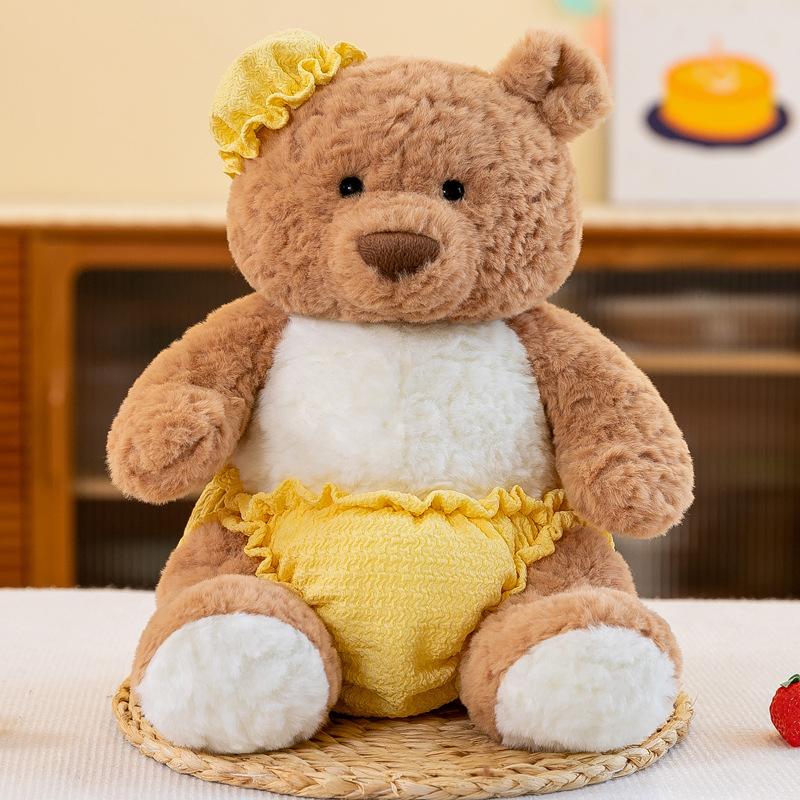 Hanhan Bear Teddy Bear Doll Plush Toy Children'S Soothing Doll Birthday Gift