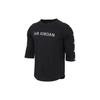 Jordan T Shirts Men's Black Crew Neck Moderate Straight Fit AA1912-010