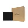 Coach 3-In-1 Logo Print Flap Wallet Men Wallets Black CR899-BLK