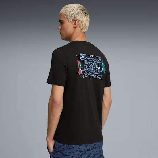 Puma X SQUID GAME GRAPHIC men's T-shirt black 63070601 r L
