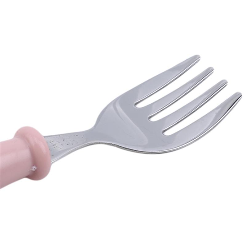 Baby Tableware Set Children Utensil Toddler Dinnerware Cutlery Infant Food Feeding Kids Spoon Fork