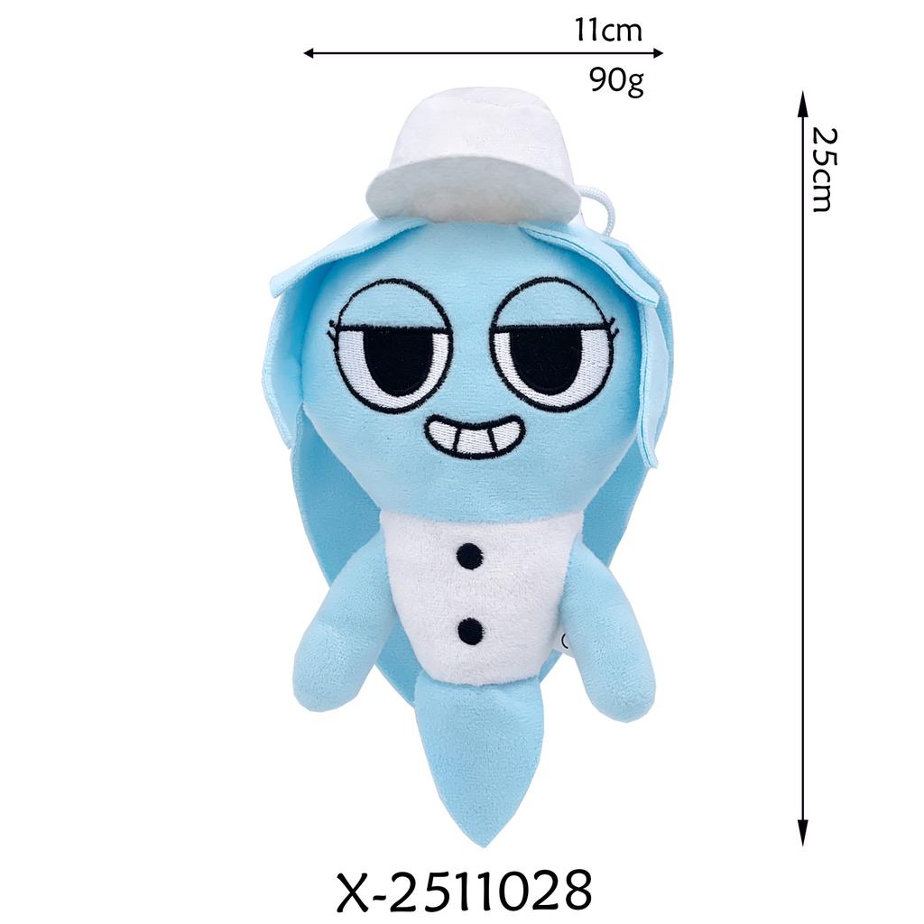 Nowy Dandy's World Pluszowy Goob Boxten Pebble Finn Flutter Dandys World Pluszowa Gra Horror Miękka Wypchana Lalka Zabawka Dzieci BirthayGifts