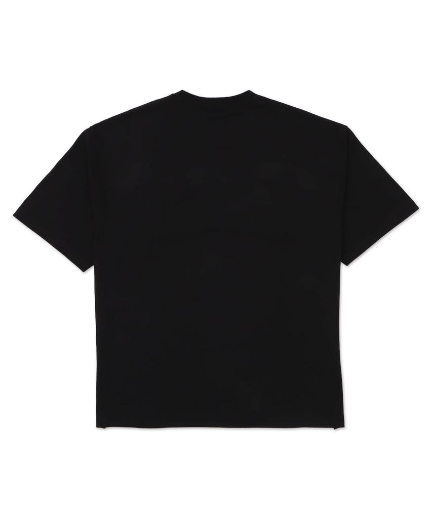 WEGO Unisex Short Sleeve Set with Accessory Oversized Size Black 2-Piece T-Shirt Graphics, Silhouette, Streetwear, Casual, Gift, Spring, Summer, Fall,