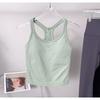 Lu Same Ebb Yoga Vest Women's Sports Bra Detachable Chest Pad I-Shaped Fitness Vest Yoga Jacket
