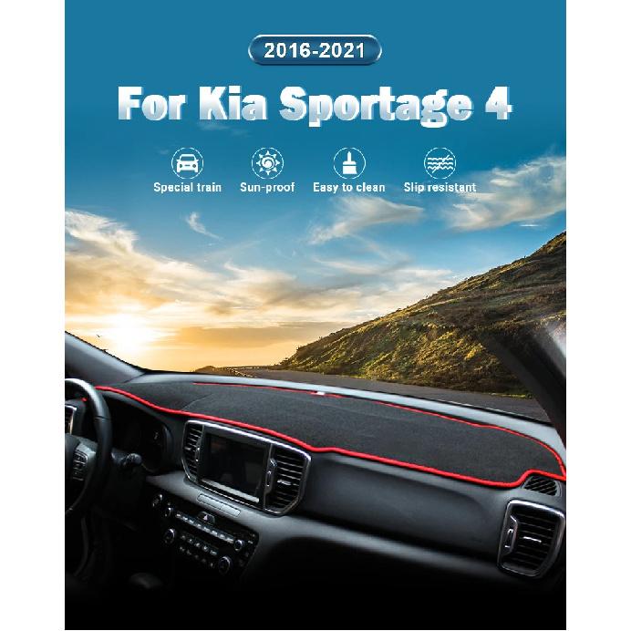 For Kia Sportage 4 QL 2016 2017 2018 2019 2020 2021 Car Dashboard Cover Sun Shade Avoid Light Mats Non-Slip Pad Accessories