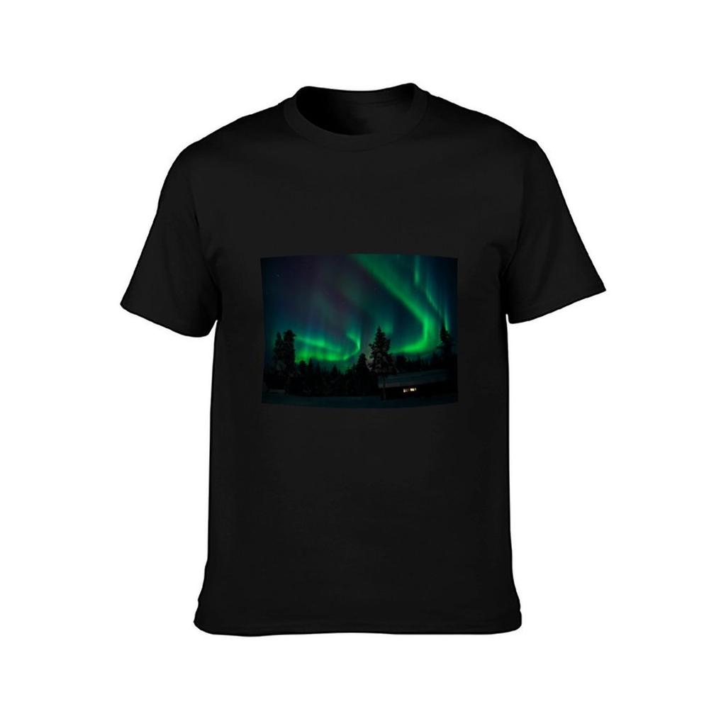 Aurore boréale TShirt Work Duty Casual TShirt