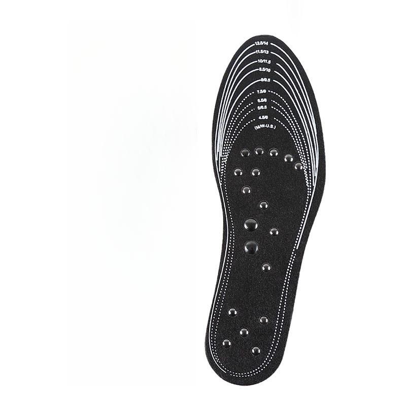 Unisex Memory Cotton Magnet Insole Magnet Insole Slow Rebound Motion Shock Absorption Military Training Full Pad