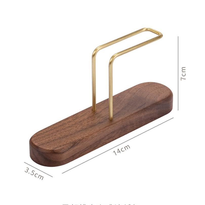 

Держатель для фильтровальной бумаги для кофе Подставка-стойка для фильтровальной бумаги Хранение кофейной бумаги Контейнер для кофейных фильтров Деревянная подставка для фильтровальной бумаги