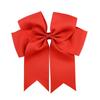 6 Inches Colorful Elegant Hair Bows with Clip Kids Girls Big Ribbon Hair Clip Hairgrips Baby Headwear Ponytail Hair Accessories