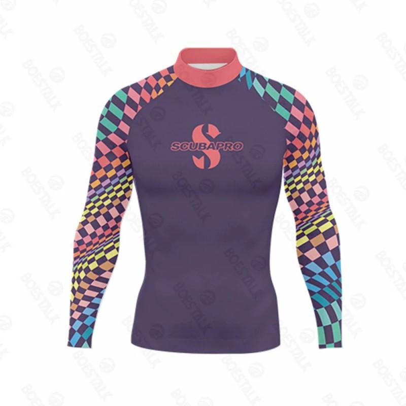 Ανδρικό Ελαφρύ Αντιηλιακό Μαγιό Rash Guard Γρήγορου Στεγνώματος Προστασία UV για Surfing, Κατάδυση, Παραλία, Θαλάσσια Σπορ Καλοκαίρι