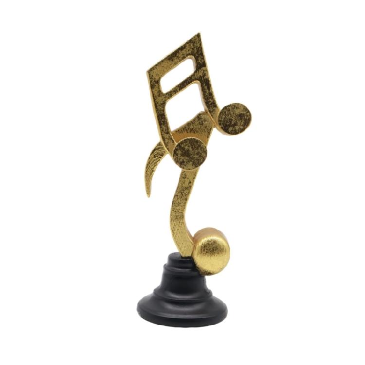 

Musical Sculpture Music Note Figurines Ornament Music Symbols Statues Desktop Decoration Music Teacher Gift Souvenir