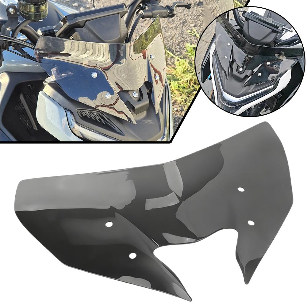 Windscreen With Bracket For CFMOTO 675NK 2026 Windshield Wind Deflector Fairing Visor Motorcycle Accessories Front Screen Glass