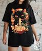 Ramen Cat T-Shirt: Kawaii Anime Foodie Tee