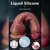 Dildo-XXL 33cm Realistic Soft Liquid Silicone Dildo with Veins,5 Sizes Super Huge Thick Phallus for Women&Men,Strong Suction Cup,Flexible G-Spot Toy