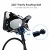 Desk iPhone Anroid Device Long Arm Mount Clamp Gooseneck Stand Cellphone Clip Mobile Phone Holder