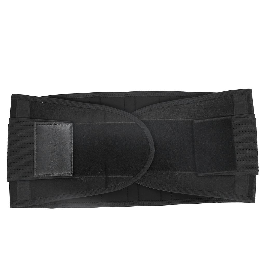 Sports Waist Belt Adjustable Lumbar Support Brace for Fitness Work Out Posture CorrectionXL