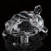 A Crystal Turtle Ornament, Mini Turtle Statue, Lucky Ornament, Suitable for Home Office Desk Decoration, Home Decoration
