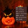 Halloween jack-o-lantern decorative props, electronic candle lights, party supplies, ornaments, night lights, black cat pumpkin lights