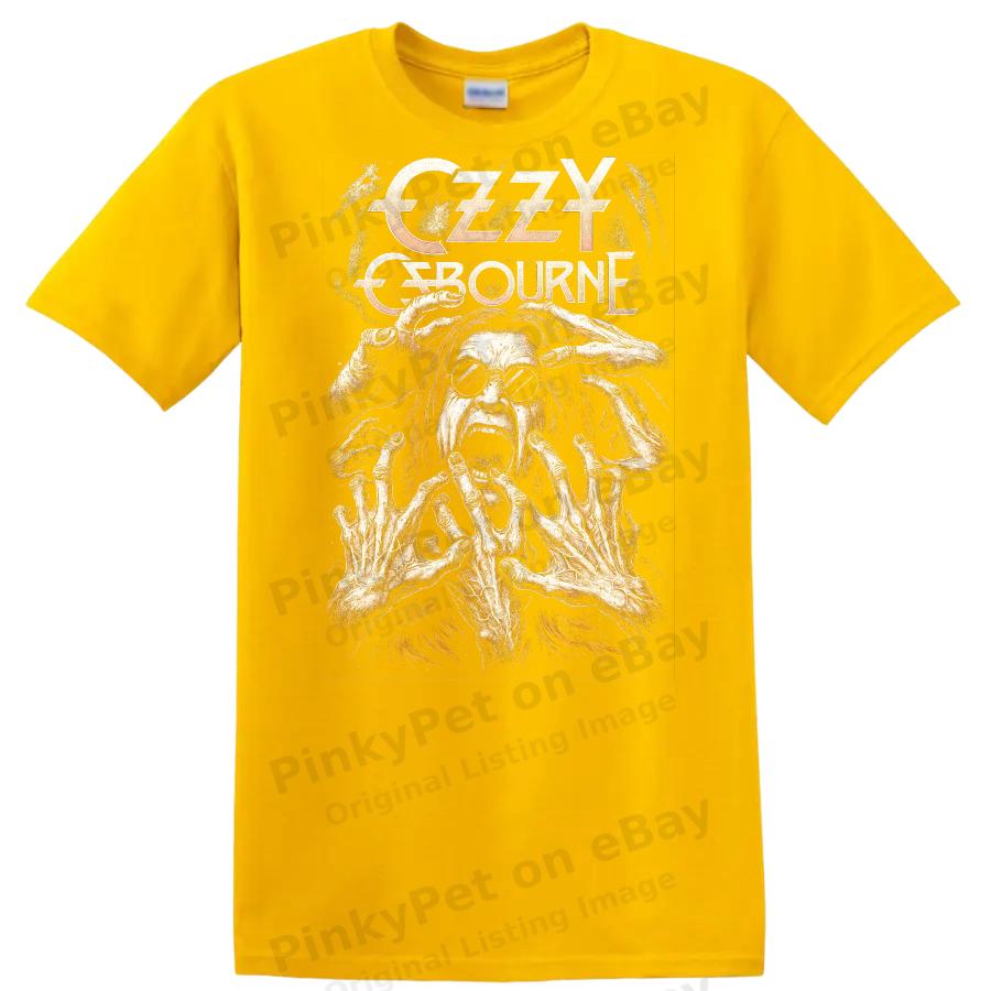Ozzy Osbourne Retro Rock Heavy Metal Album Cover Art T Shirt Graphic Tee