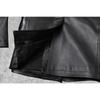 Chinese Size Long Jacket Men Genuine Leather Wind Coat Classic Black Plus Size Cowhide Jacket Casual Leather Cloth