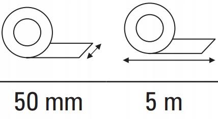 Motive Anti-Slip Tape Yellow-Black 50Mm/5M 020 222