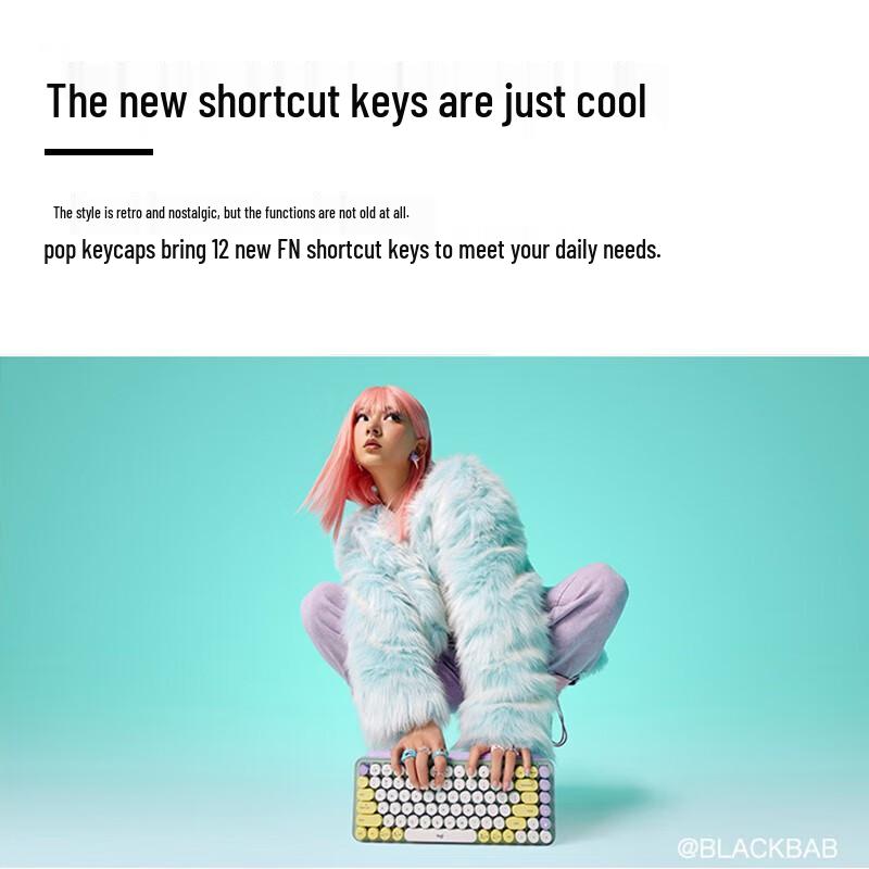 Logitech POP KEYS Wireless Mechanical Keyboard