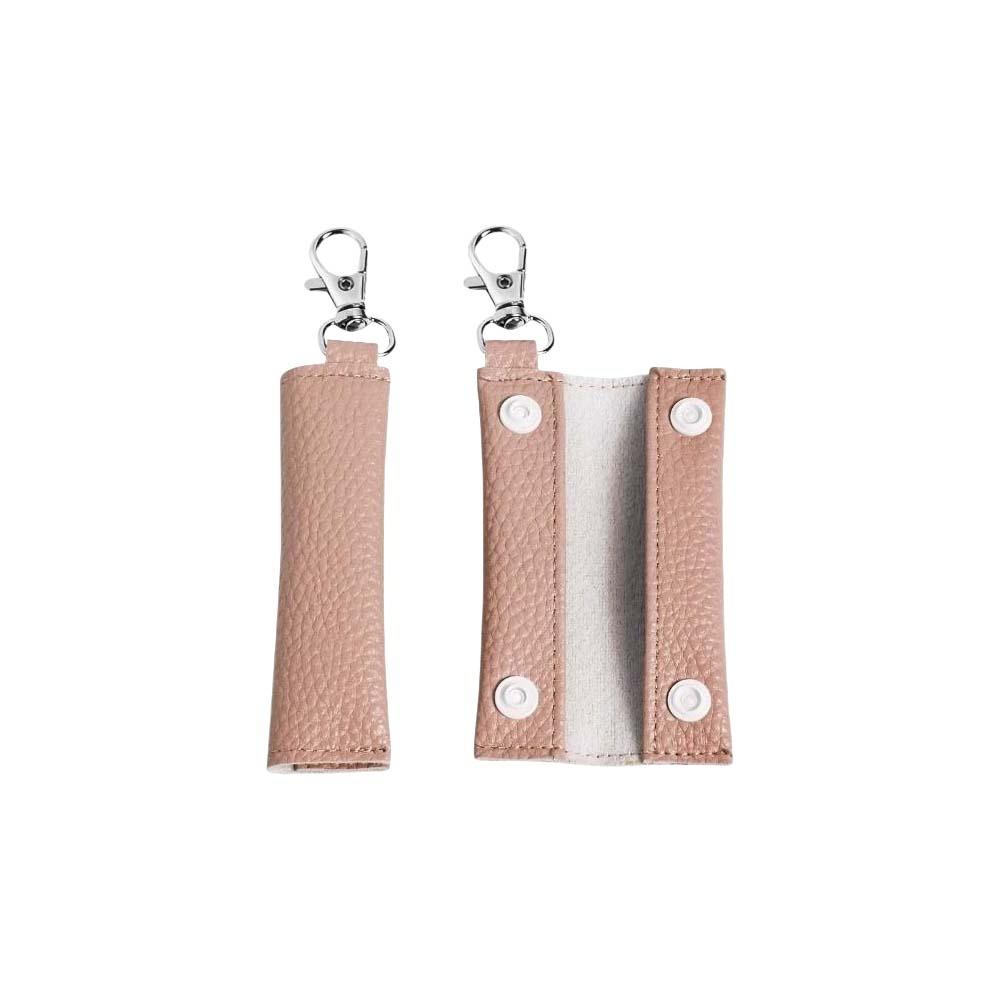 Car Key Ring PU Leather Pendant Headphone Cable Mini Storage Bag Coin Purse Keychain  Female