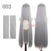 Bubuwig Synthetic Hair 100cm Long Straight Pure Color Cosplay Wigs Over 100 Colors Black White Red Blue Brown Wig Heat Resistant