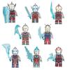 Cross-border Universe Warrior Set Small Particle Building Block Model Puzzle Children for Foreign Trade Toys