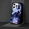 Genshin Impact Furina Case for Apple iPhone 14 11 7 SE 2020 8 X XS 13 12 Mini XR 15 Pro Max Silicone Black Soft Phone Cover