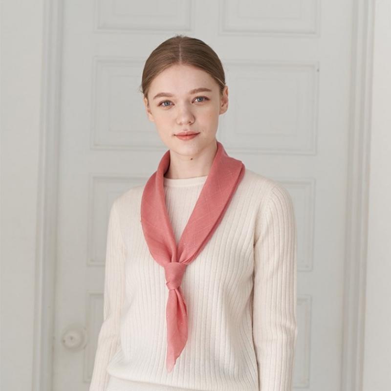 Dal Cashmere Air Cashmere 100 Scarf Shine Rich Pink