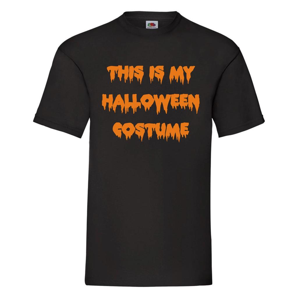Funny Halloween T-Shirt - This Is My Halloween Costume, Novelty Halloween Gift