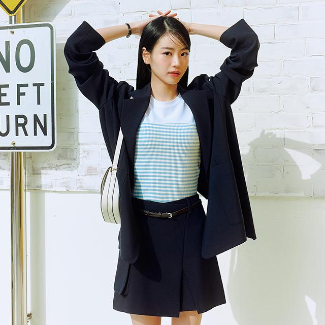 Wrap (Set-Bottoms) Asymmetrical Cargo Pocket Mini Wrap Skirt Aq1Ws272