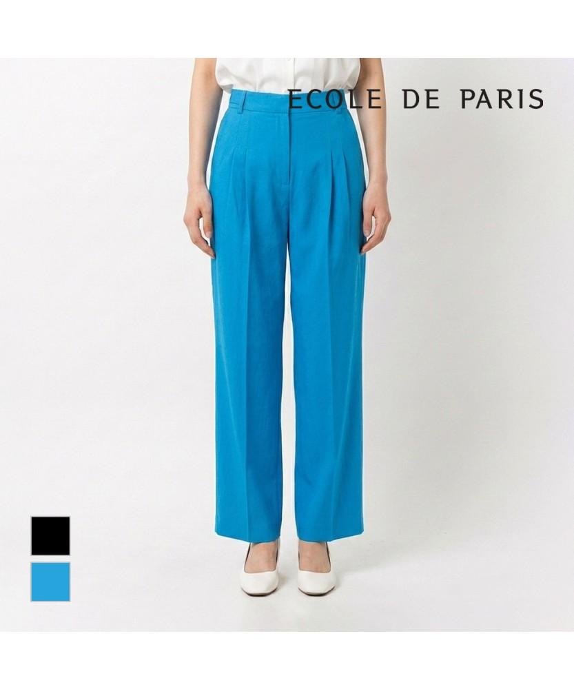 ECOLEDEPARIS Belted Wide Pants_Rb34Wpam07Z