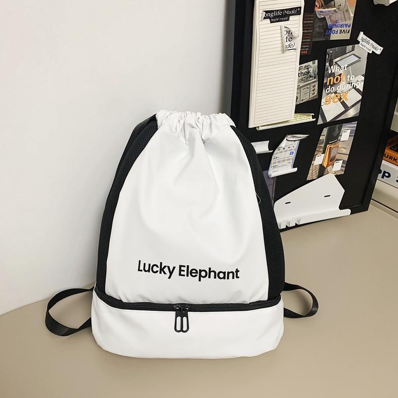 Dry and Wet Separate Gym Bag Women's Separation Shoes Bags Sports Swimming Yoga Bag Outdoor Lightweight Backpack