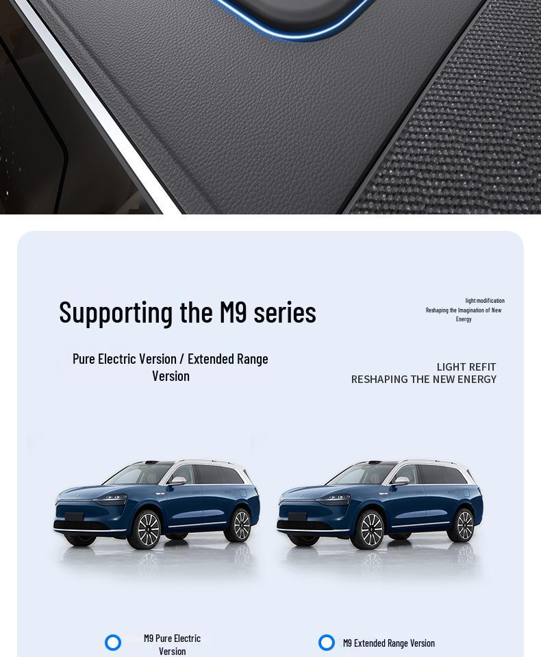 AITO M9 Model 24 Curved HUD Protector & Dust Cover for Car Interior Accessories