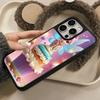 Milkshake Icecream Mobile Phone Case for iPhone 17 16 15 14 13 12 11 Air Pro Max Plus Matte Surface Colorful Cover Luxury Pretty