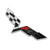 For Chevrolet Corvette 60 Years Camaro Aveo Cruze Malibu Captiva Trax Niva Captiva 3D Metal Car Fender Rear Trunk Emblem Sticker