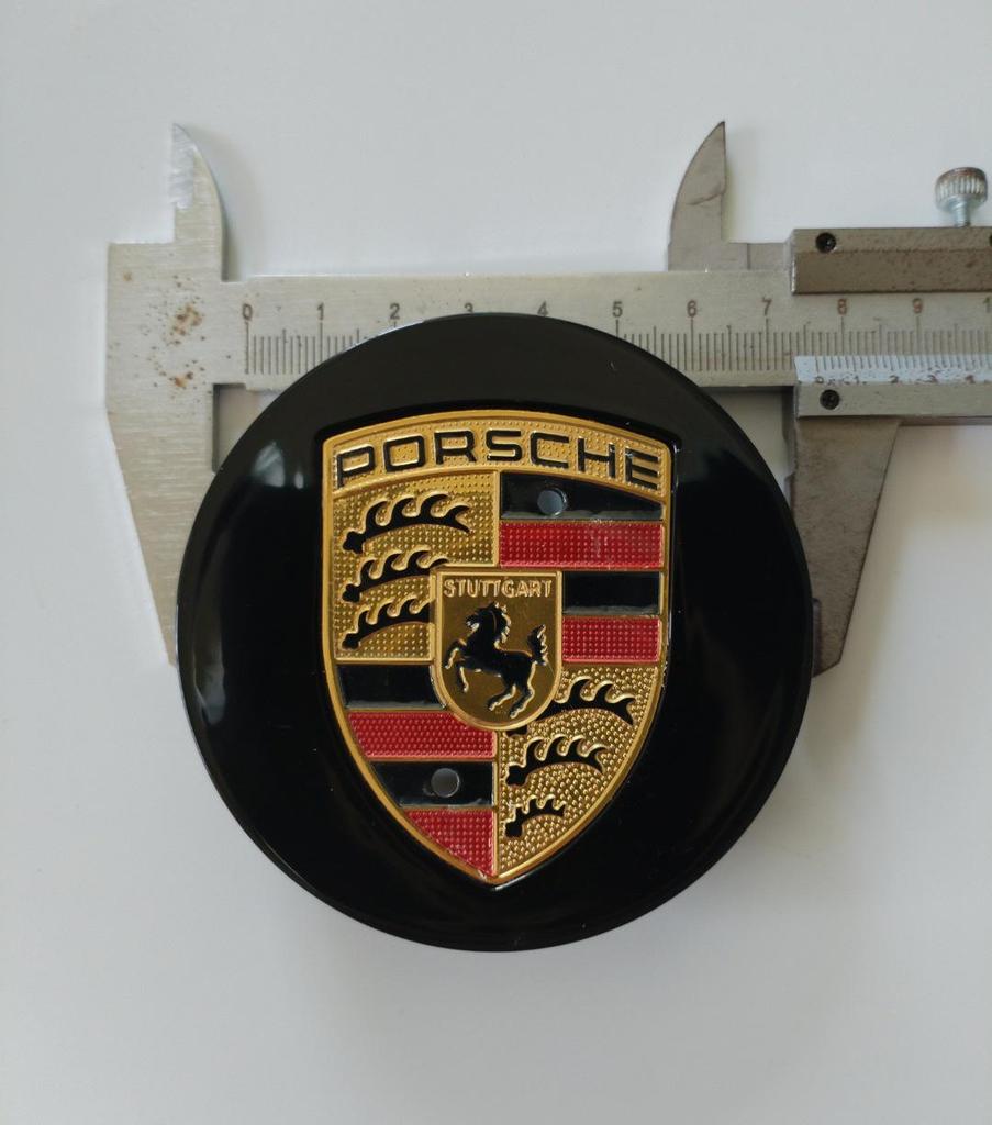 Porsche Cayenne/Macan/Panamera/718/Taycan/911 Radnabenkappe Farbiges Aufkleber