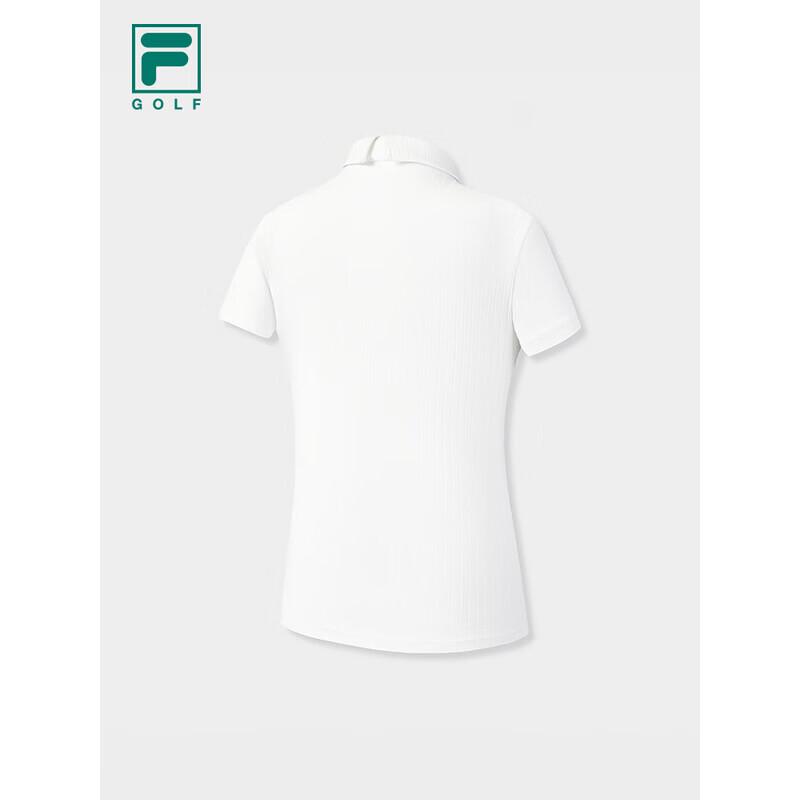 Fila Women's Knitted Short-Sleeve Golf Polo Shirt