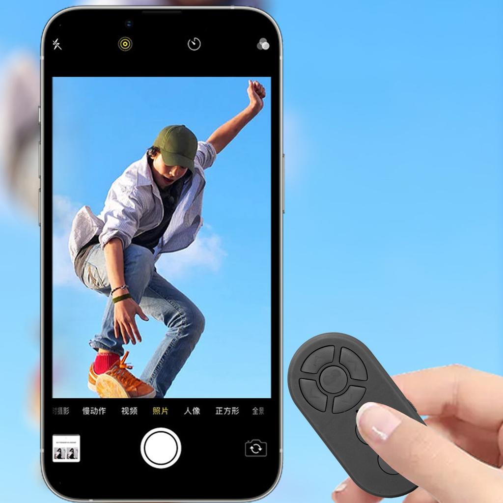 Remote Control Selfie Button Type C Re able   10m Celsius 32.8ft Selfie Button Clicker for Electronic Book Video Recording