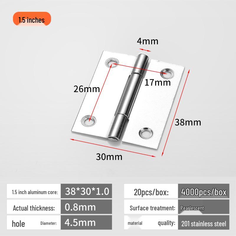 Tiché panty pro skříně a okna z nerezové oceli 304 - Velikosti: 1'', 1,5'', 2'', 3'', 4''