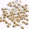 100 Acrylic Diamond Flat Bottom Gold and Silver Five-pointed Star DIY Production of Decorative Clothing Accessories Accessories