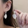 French Round Temperament Earrings Light Luxury High Sense Fashion Niche Design Earrings