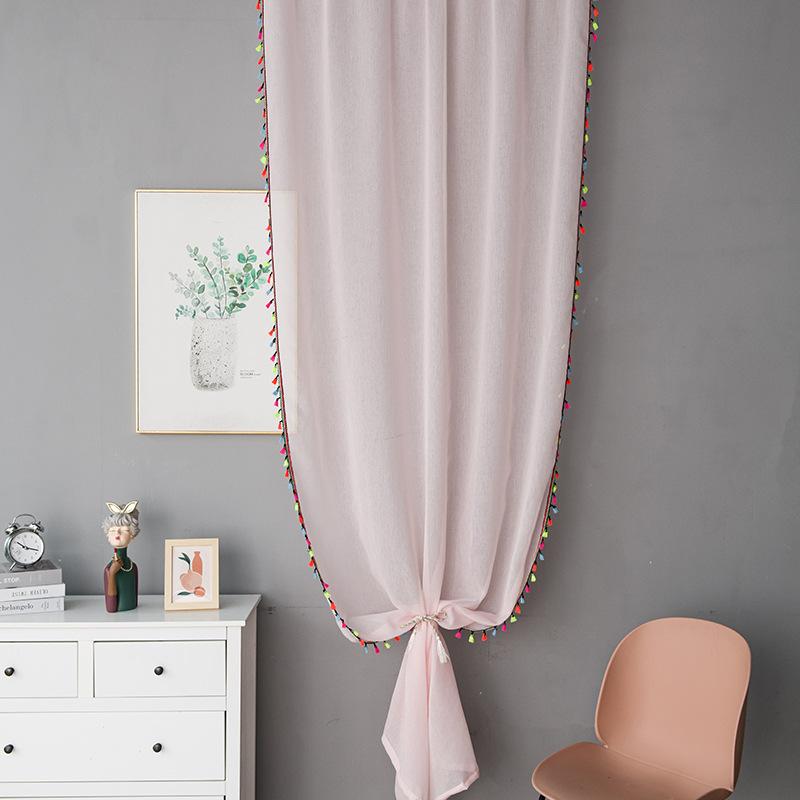 Exclusive For Curtains, Window Screens, Finished Products, Simple Modern Su Style, Living Room, Bedroom, Full Dolly Bay Windows