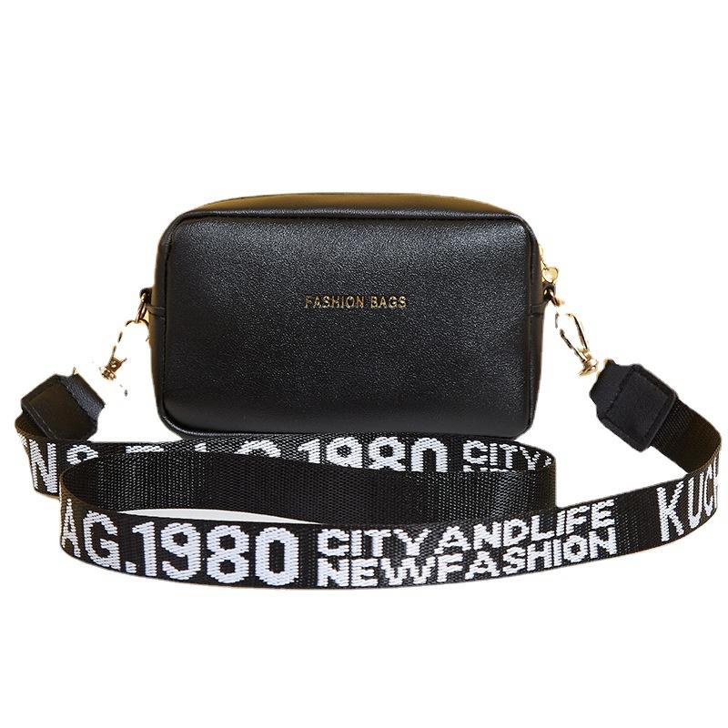 Women Handbag and Purse Simple Designer Fashion Casual Messenger Bag Wide Strap Shoulder Bag Female Small Phone Crossbody Bag