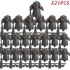 Medieval Knights Elf Dwarf Uruk-hai Mini Figures Armor Helmet Accessories Building Blocks DIY Bricks Toys For Kids Boys Gift