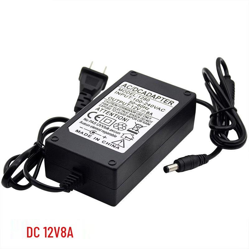 DC 12V Power Adapter for Cameras, Speakers, Amplifiers (1A-10A)