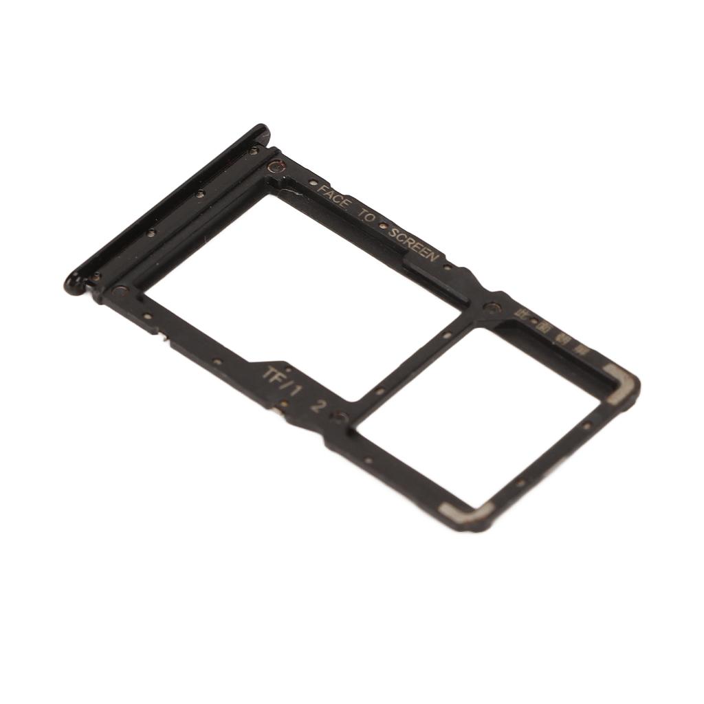 Sim Card Tray Set Plastic SIM Card Slot Holder Replacement with Card Pin and Brush for Redmi Note 7 Note 7 Pro Phone